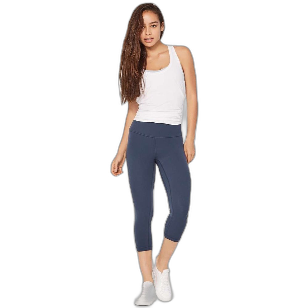 Lululemon Align Crop (19") in Mach Blue Size 4